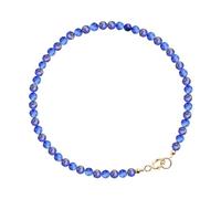 Kustimantu Pulseras De Cuentas De Piedra Natural,Pulsera De Piedra Natural,Pulseras apilables de cuentas de lapislázuli | de cuentas apilables para mujeres y hombres Trabajo, citas