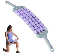 Kustimantu Rodillo de masaje multidimensional para músculos, dispositivo ajustable con ejecución duradera para yoga, entrenamiento en piernas, muslos, cuerpo