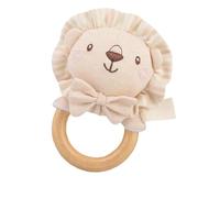 Kustimantu Sonajero De Peluche - Sonajero Relajante Para Agitar Con La Mano | Sonajero De Agarre Suave Con Formas De Elefante, Oso, Conejo Y León Para Niños Y Niñas