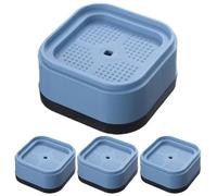 Kustimantu Soporte Base para Lavadora, Patines Anti-Vibración para Lavadora | Cojín Versátil Anti-Deslizamiento para Muebles De Hogar Mesa Silla Sofá