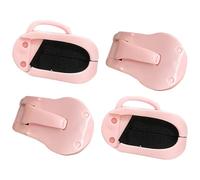 Kustimantu - Soporte de Clips para cañas de ,Soporte elástico Organizador de 4 Piezas | Soporte de caña para con Mosca,para la Playa de la Orilla del Muelle de la Piscina Hielo l Agua