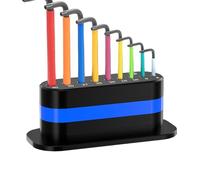 Kustimantu Soporte para Llaves Allen, Soporte para Llaves en L, Llaveros de Liberación Rápida Antideslizante para Garaje Taller de Herramientas Escritorio