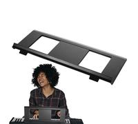 Kustimantu Soporte para partituras para piano, altura ajustable, guía de hojas estable con pies de goma antideslizantes para ejercicios en casa y actuaciones de pianistas