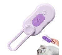 Kustimantu Spritz Defurina de peine para gatos, Spritz Defurse pein para perros,Manejo giratorio recargable cepillos de vapor para gatos interiores | Accesorios de desprendimiento de perros,