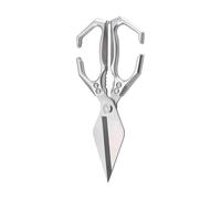 Kustimantu Tijeras de Cocina - Tijeras de Acero Inoxidable Ergonómicas Para Carne, Utensilios De Cocina Versátiles Para Cortar Huesos Aves Hogar