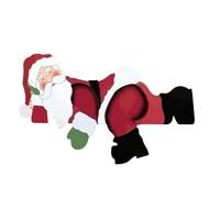 Kustimantu Valla de Navidad para exteriores, resistente a la luz, resistente al agua, lisa, para terraza, parque, césped, jardín, patio, camino de entrada, comercial, para jardín comercial