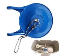 Kustimantu Válvula de inodoro de 7,62 cm - Válvula de sellado para inodoro - Válvula de alta calidad de 8 cm con sistema de cierre para recambio, junta de circuito de agua para autocaravanas