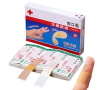 Kustimantu Venta transpirable para heridas, vendajes flexibles impermeables,Tiras de aderezo de vendaje impermeable | Calcomanías de aderezo transpirable 50/100 para protección cómoda, cortes menores