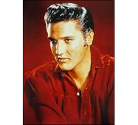 KUSTOM ART Cuadro de pared o de mesa Serie Cantanti Celebri Elvis Presley impresión artística sobre madera 30 x 21 cm