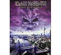 KUSTOM ART Cuadro de pared o de mesa Serie Cantanti Celebri Iron Maiden Brave New World, impresión artística sobre madera, 30 x 21 cm