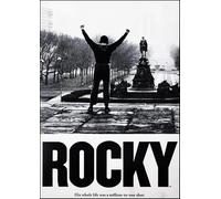 KUSTOM ART Cuadro de pared o de mesa, serie carteles de Celebri Rocky Sylvester Stallone, impresión artística sobre madera 30 x 21 cm
