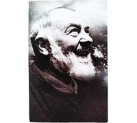 KUSTOM ART Imán (imán) Serie Padre Pio estilo vintage de colección, impresión en madera, 10 x 6 cm