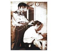 KUSTOM ART Póster de pared de la serie de actores famosos Hollywood Elvis Presley sin marco. Impresión artística sobre papel de pátina 40 x 30 cm