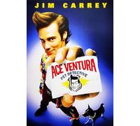 KUSTOM ART Póster decorativo de pared Ace Ventura Jim Carrey Impresión artística sobre papel Patinata 42 x 30 cm sin marco
