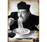 KUSTOM ART Póster decorativo de pared Serie Actores Franceses Celebres Don Camillo Fernandel Impresión artística sobre papel Patinata 40 x 30 cm sin marco