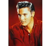 KUSTOM ART Póster decorativo de pared Serie Cantantes Celebres Elvis Presley Impresión sobre papel Patinata 40 x 30 cm sin marco