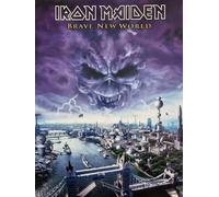 KUSTOM ART Póster decorativo de pared Serie Cantantes Celebri Iron Maiden Brave New World Impresión artística sobre cartón 40 x 30 cm sin marco