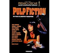 KUSTOM ART Póster decorativo de pared serie carteles película celebridades Pulp Fiction de Quentin Tarantino con John Travolta y Uma Thurman impresión sobre cartón 40 x 30 cm sin marco