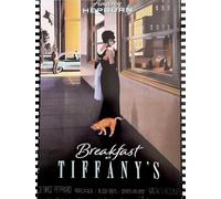 KUSTOM ART Póster decorativo de pared serie carteles película celebrios Breakfast at Tiffany's Audrey Hepburn impresión artística sobre cartón 40 x 30 cm sin marco