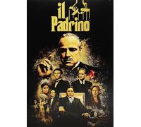 KUSTOM ART Póster decorativo de pared, serie de carteles de película celebridades El Padrino con Marlon Brando, impresión artística sobre papel de patinata 42 x 30 cm sin marco