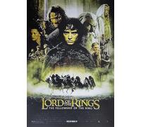 KUSTOM ART Póster decorativo de pared, serie de carteles de película de celebridades The Lord Of The Rings El Señor de los Anillos, impresión artística sobre papel de pátina de 42 x 30 cm sin marco