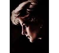 KUSTOM ART Póster decorativo de pared Serie Grandes Personajes de la Historia Lady Diana Frances Spencer de perfil Impresión artística sobre papel Patinata 40 x 30 cm sin marco