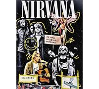 KUSTOM ART Póster decorativo de pared Serie Grupos Musicales Celebri Nirvana Manifiesto Álbum de Útero Impresión Artística sobre Papel Patinata 40 x 30 cm Sin Marco