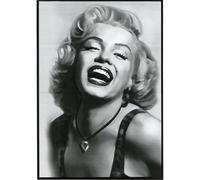 KUSTOM ART Póster Serie Pop Street Art Marilyn Monroe Monroe Impresión sobre Papel Patinata 42 x 30 cm