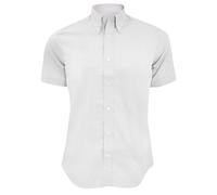 Kustom Kit Camisa ajustada de manga corta Modelo Oxford Premium (BC1443)