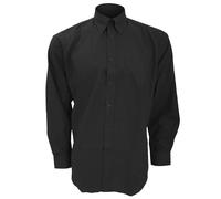 Kustom Kit Camisa de manga larga para trabajar Modelo Oxford hombre (BC603)
