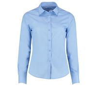 Kustom Kit Camisa de Popelina de Manga Larga para Mujer (BC5337)