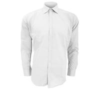 Kustom Kit - Camisa entallada de manga corta Modelo Business slim hombre caball