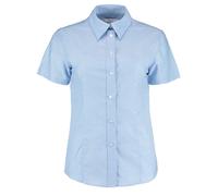 Kustom Kit Camisa Oxford de manga corta de trabajo para mujer (BC604) UTBC604_22