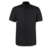 Kustom Kit clásico ajuste corto de manga corta camisa de trabajo inteligente kk1