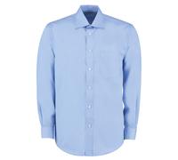 Kustom Kit hombre de manga larga clásico ajuste camiseta de negocios kk104 - cam