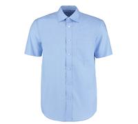 Camisa De Negocios Clásica De Manga Corta Kustom Kit Fácil De Planchar