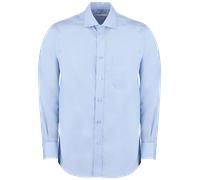 Kustom Kit Manga Larga Corte Clásico No Necesita Planchado Antiarrugas Camisa
