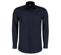 Kustom Kit Manga Larga para Hombre Fcil Hierro a Medida Camiseta de Popelina