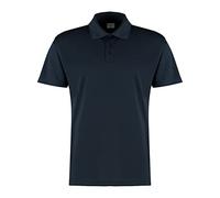 KUSTOM KIT - Polo Cooltex Plus de Malla Micro para Hombre (M) (Marino)