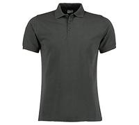 KUSTOM KIT - Polo de Manga Corta para Caballero/Hombre (XS) (Grafito)