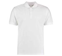 KUSTOM KIT - Polo Klassic de Manga Corta para Hombre (XS) (Blanco)
