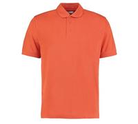 KUSTOM KIT - Polo Klassic de Superlavado 60°C para Hombre (M) (Naranja Óxido)