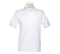 Kustom Kit Polo Klassic Superwash Hombre [KK403], blanco, XX-Large