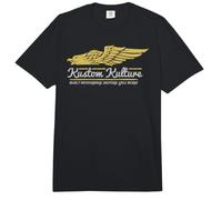 Kustom Kulture construyó una Motocicleta Antes de nacer Motorista Comfort Colors Adult Heavyweight T-Shirt