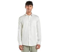 Kut for You Men's Regular Fit Long Sleeve Dress Shirt | Color: White | Size: Medium | Material: Cotton | For Men & Boys | Lightweight | Button-Down Collar | Classic Fit