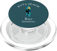 Kuta Beach - Bali - Indonesia Tabla de Surf Vintage PopSockets PopGrip para MagSafe