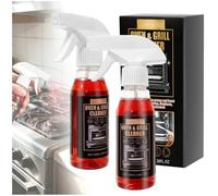 KutaKuta 2 PCS 100 ml Limpia Hornos, Spray Limpiador Elimina Restos de Comida Quemada y Grasa Incrustada Rápidamente, Apto para Microondas, Freidoras sin Aceite, Hornos, Parrillas y Barbacoas