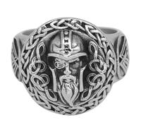 KUTCEK Joyería de mitología nórdica de acero inoxidable para hombre, inspirada en el vikingo, regalo vikingo, 10, Acero inoxidable