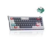 kutethy KY67 Pro Teclado para juegos, 65% RGB efecto Hall, 67 teclas con interruptores magnéticos Gateron, disparador rápido, accionamiento ajustable, teclas PBT de doble disparo, para Windows y Mac