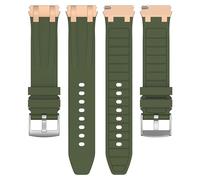 KUTEWEU 20mm Correa para Forerunner 645 Music/Forerunner 245 Music, Suave Goma Banda de Reemplazo para Forerunner 245/Garmin Vivoactive 5/Vivomove Trend/Vivoactive 3 Music/Venu 2 Plus (Verde)